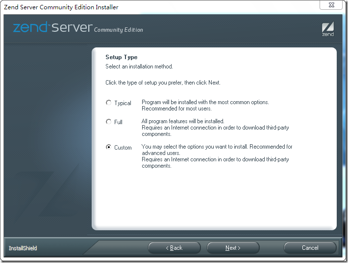 Zend Server 安装与配置图文教程